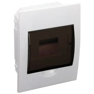 Omarica podometna 1 vrsta/6 modul, vrata sive barve, IP42, EDS-6/1