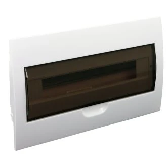 Omarica podometna 1 vrsta/18 modul, vrata sive barve IP42, EDS-18/1