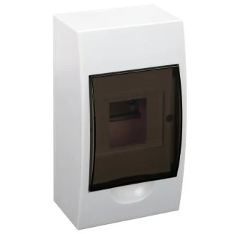 Omarica nadometna 1 vrsta/4 modul, siva vrata IP42, EDFK-4/1