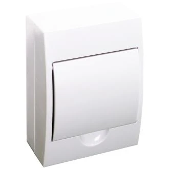 Omarica nadometna 1 vrsta/6 modul, bela vrata, IP42, EDFKN-6/1