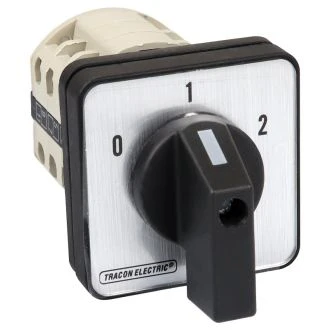 Grebenasto stikalo, 2x3P, 160 A, 400 V, (0-1-2), 60°, TKB-166/3