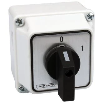 Motorsko stikalo z ohišjem ON-OF 400V, 20A, 5,5kW, 48×48mm, IP44, TKM-20/QT