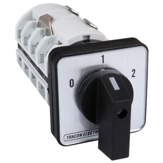 Motorsko stikalo Dahlander 400V, 25A, 7,5kW, 48×48mm, TKM-25/D