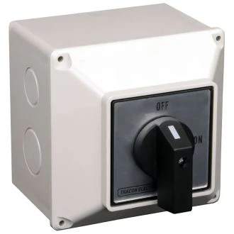 Ločilno stikalo z ohišjem 20 A, 400 V, IP65, TS-20/3T65