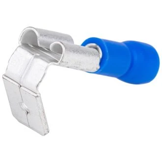 Natično vtični kontakt 2,5 mm2, 6,3x0,8 mm, moder, 100 kos, KCSE