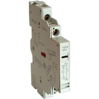 Stranska pomožna kontaktna enota za kontaktor, 1×NO + 1×NC, TGV2-N11