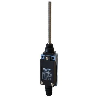 Pozicijsko stikalo, z vzmetno palico (jeklo) 1xNO+1xNC, 5A/250V AC, 100mm, IP54, LSME9101