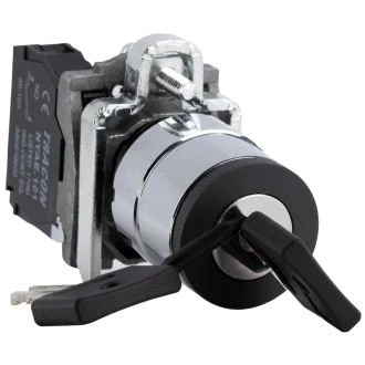 Stikalo s ključem, z dvojno pozicijo, 1×NO, 3A/230V AC, IP42, NYBG41KK