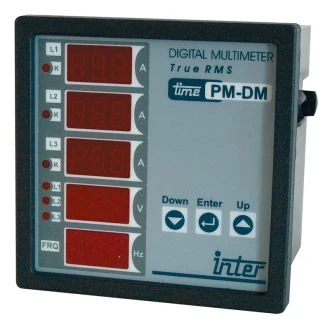 Digitalni multimeter 96x96 mm z rele izhodom, DTT-3