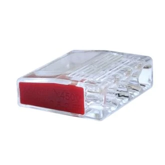 Hitra sponka brez vijaka 4x1-2,5 mm2, prozorna, 100 kos, RVO2,5-4