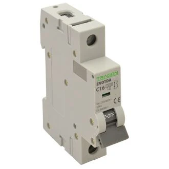 Instalacijski odklopnik - avtomatska varovalka 10kA, 1P, “B”; 1A, TDA-1B-1