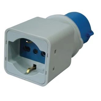 Priključni adapter, CEE/Schuko 16A, 250V, 2P+E, TICS-A1