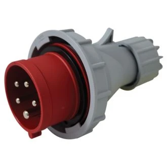 Industrijski vtikač 16A, 400V, 5P, IP67 s faznim pretvornikom in z zunanjo uvodnico, TICS-0152PF