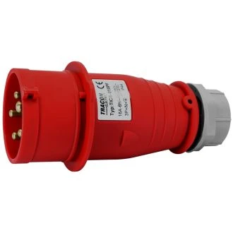 Industrijski vtikač 16A, 400V, 5P, IP44 s faznim pretvornikom in z zunanjo uvodnico, TICS-015PF