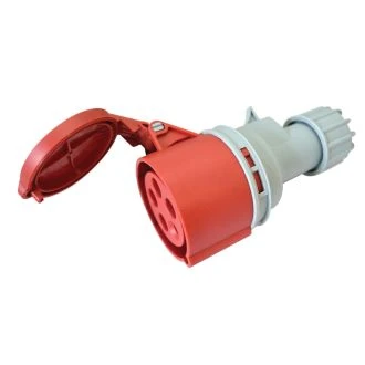 Nihalna vtičnica 32A, 400V, 3P+N+E, 6h, IP44, TICS-225H