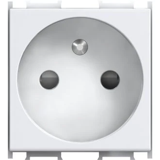 Vtičnica FRANCOSKA+KS 2P+E 16A 250V~ 2M PW, VM40PW-U