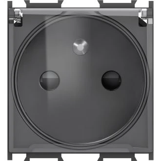 Vtičnica FRANCOSKA+KS+POKROV 2P+E 16A 250V~ 2M BT, VM41BT-U