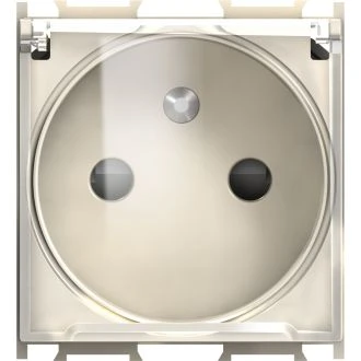 Vtičnica FRANCOSKA+KS+POKROV 2P+E 16A 250V~ 2M IT, VM41IT-U