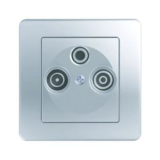 Vtičnica SAT-TV-R končna 3dB ES, KE16ES-B
