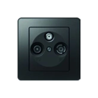 Vtičnica SAT-TV-R končna 3dB NB, KE16NB-B