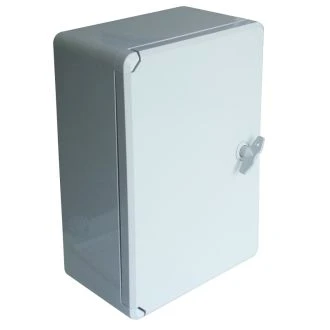 Plastična razdelilna omara L×W×H=330×250×130mm, IP65, IK08, 1000V AC/DC, RAL7035, TME332513