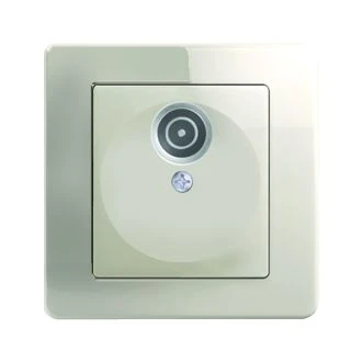 Vtičnica TV osnova 0dB IW, KE10IW-B