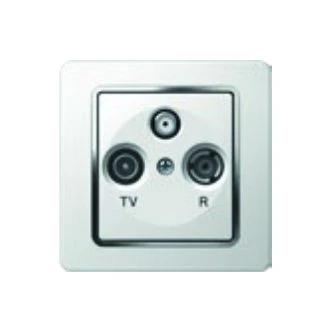 Vtičnica SAT-TV-R končna 3dB CO, KE16CO-B