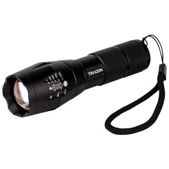Ročna LED svetilka z akumulatorjem, z nastavljivim ostrenjem 5 W, 500 lm, 3 h, 3,7 V, 1500 mAh 18650 Li-Po, KL600B