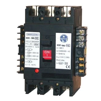 Kompaktni odklopnik In=63 A, 220 V, DC z delovno napetostjo, KM2-063/1C