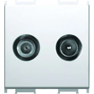 Vtičnica SAT-TV KONČNA 1dB 2M PW, KM25PW-B