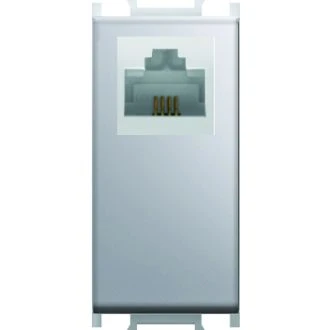 Vtičnica TEL LT RJ11 6/4 1M ES, KM30ES-U