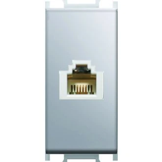 Vtičnica TEL KS RJ11 6/4 1M ES, KM36ES-U