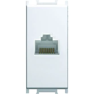 Vtičnica CAT5e KS RJ45 8/8 1M PW, KM37PW-P