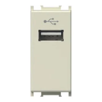 Vtičnica USB tip A 1M IW, KM51IW-U