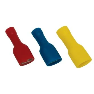 V celoti izoliran natični kontakt – podaljšan 2,5 mm2, 6,3x0,8 mm, moder, 100 kos, KTCSH6-HF