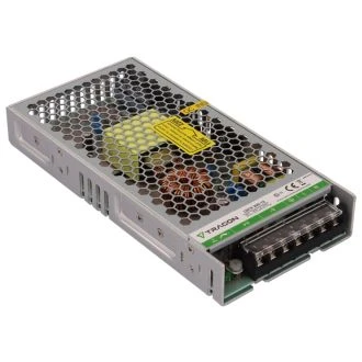 LED gonilnik/napajalnik-kovinsko ohišje 90-264VAC/12VDC, 200W, 0-17A, IP20, LDCV-200-12