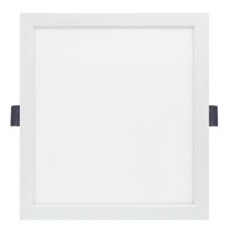 Vgradna LED svetilka, kvadratna, bela, downlight, večja IP 220-240 VAC, 6 W, 4000 K, 490 lm, IP44, EEI=G, LED-DLNV-6NW