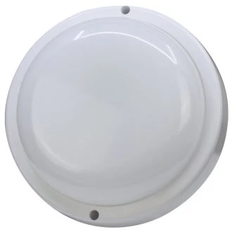 Ladijska LED svetilka, plastična, okrogla, senzor gibanja 230 V,50 Hz,18 W, 1440 lm, 4000 K, IP44, 45s, 15lx, 8m, EEI=G, LHDKS18NW