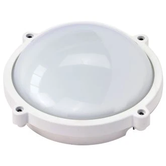 Ladijska LED svetilka-plastična, okrogla, zaščitena 230 VAC, 50 Hz, 8 W, 640 lm, 4000 K, IP65,EEI=F, LHIPK8W