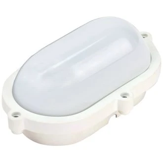 Ladijska LED svetilka-plastična, ovalna, zaščitena 230 VAC, 50 Hz, 8 W, 640 lm, 4000 K, IP65, EEI=F, LHIPO8W