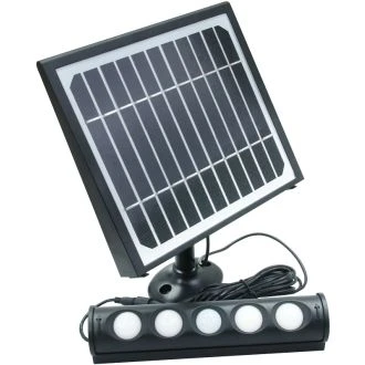 LED solarni spot reflektor s senzorjem gibanja 8W, 4000 K, 700 lm, IP65, 3,7 V 4000 mAh, LSFLSP8W