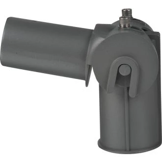 Nastavljiva glava svetilke-adapter za ulično svetilko 90+20-10°, 180+20-10°, 60/50 mm, LSJAA906050