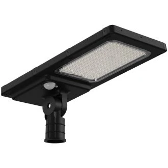 Solarna LED hibridna ulična svetilka s senzorjem gibanja 40 W, 4000 K, 6600 lm, IP65, 9,6 V, 12 Ah, LSLSH40W