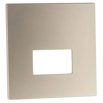 Magnetna čelna plošča za svetilko LVS03, srebrna 86,5x86,5x2mm, LVS03S