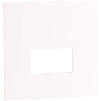 Magnetna čelna plošča za svetilko LVS03, bela 86,5x86,5x2mm, LVS03W