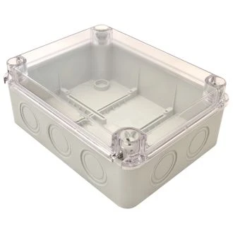 Nadometna doza 190×145×80, IP67 s prozornim pokrovom, MED19148T