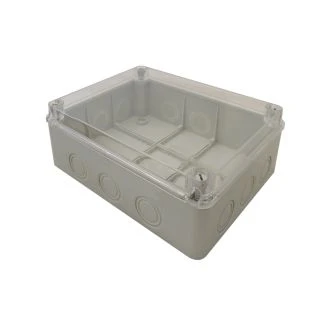 Nadometna doza 250×200×90, IP67 s prozornim pokrovom, MED25209T