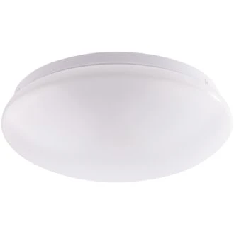 Svetilka, okrogla, zaščitena, bela, opalni difuzor 230V, 50Hz, max. 2x35W, E27, IP44, MFIP2E27