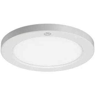 Stropna okrogla LED svetilka s senzorjem gibanja, bela 230VAC, 18W, 360°, 10s-5m, 6m, 3000/4000/6000K,1800lm, EEI=F, MFPM18CCT