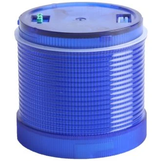 Barvno opozorilni stebriček, modri, za zvočno podnožje 230V AC, IP65, NYG3-70230B